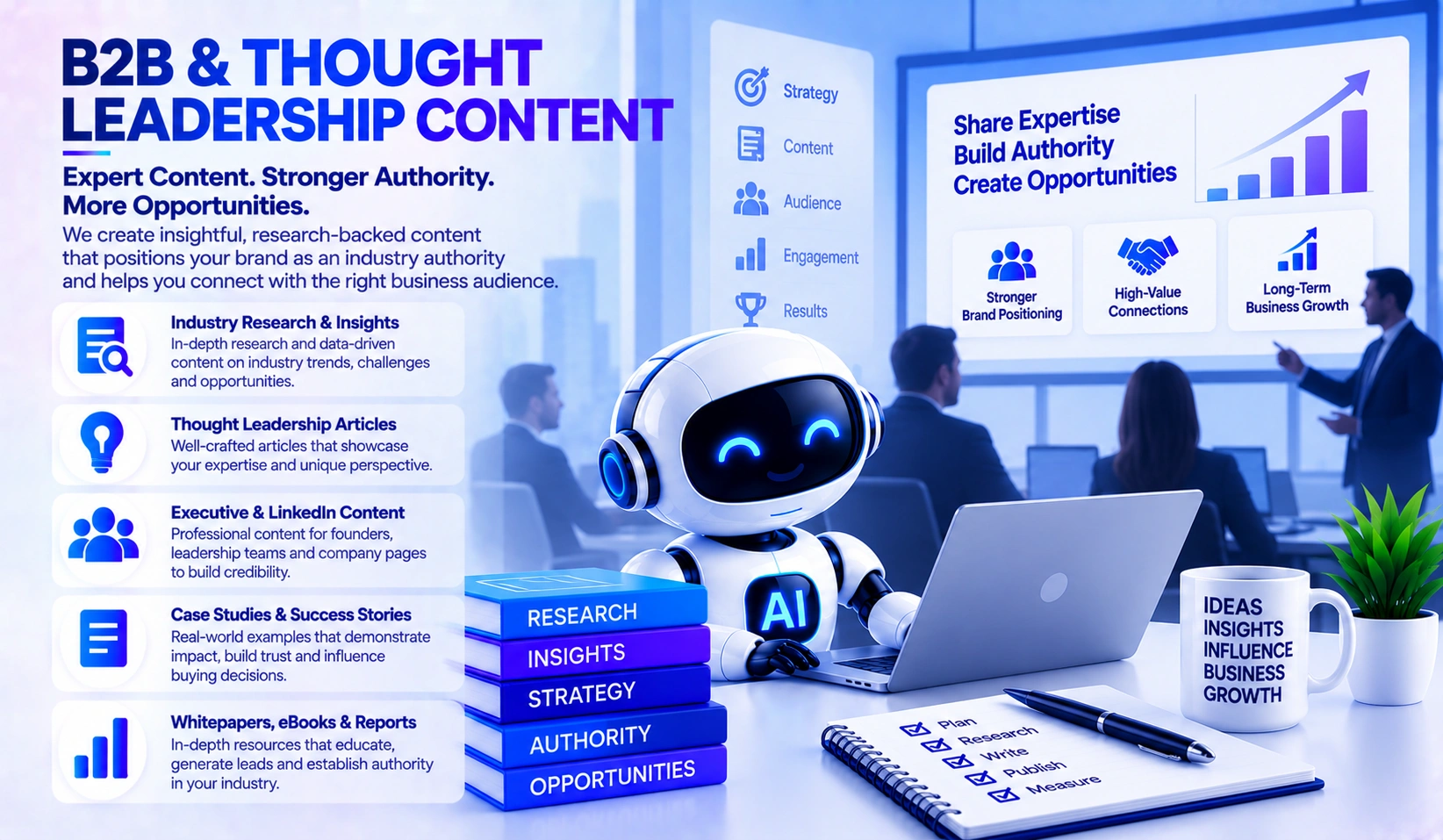 B2B and thought leadership content