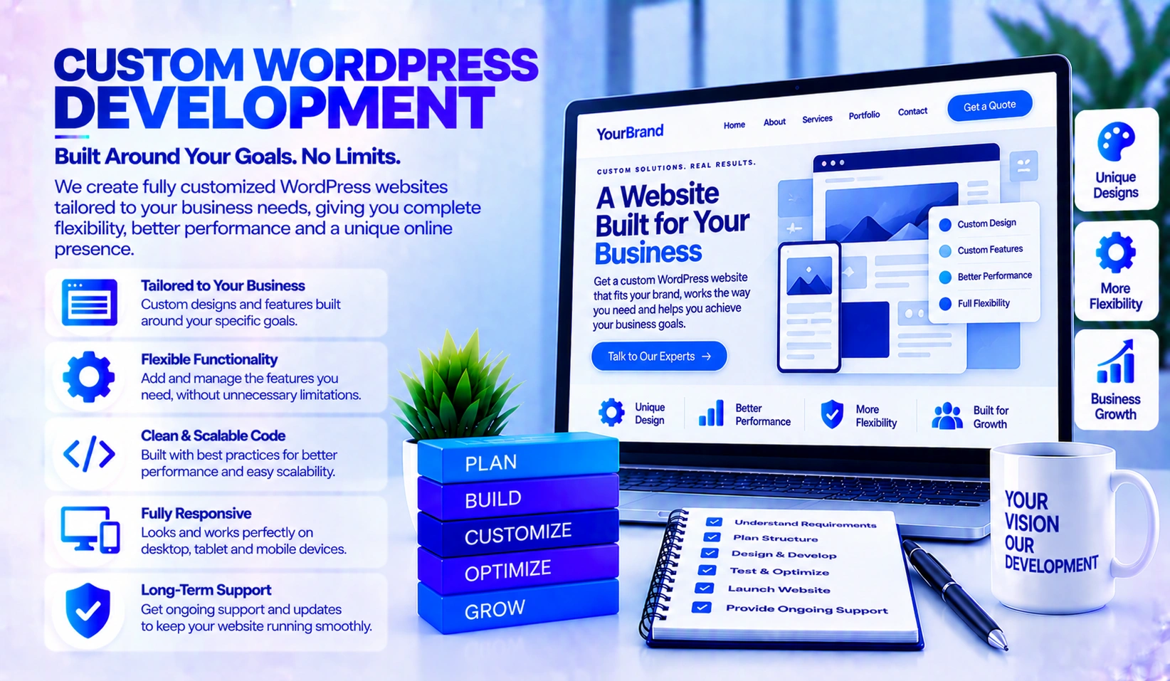 Custom WordPress development
