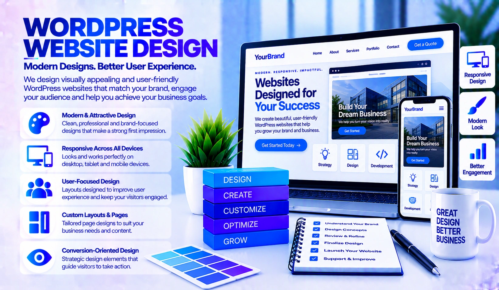 WordPress website design